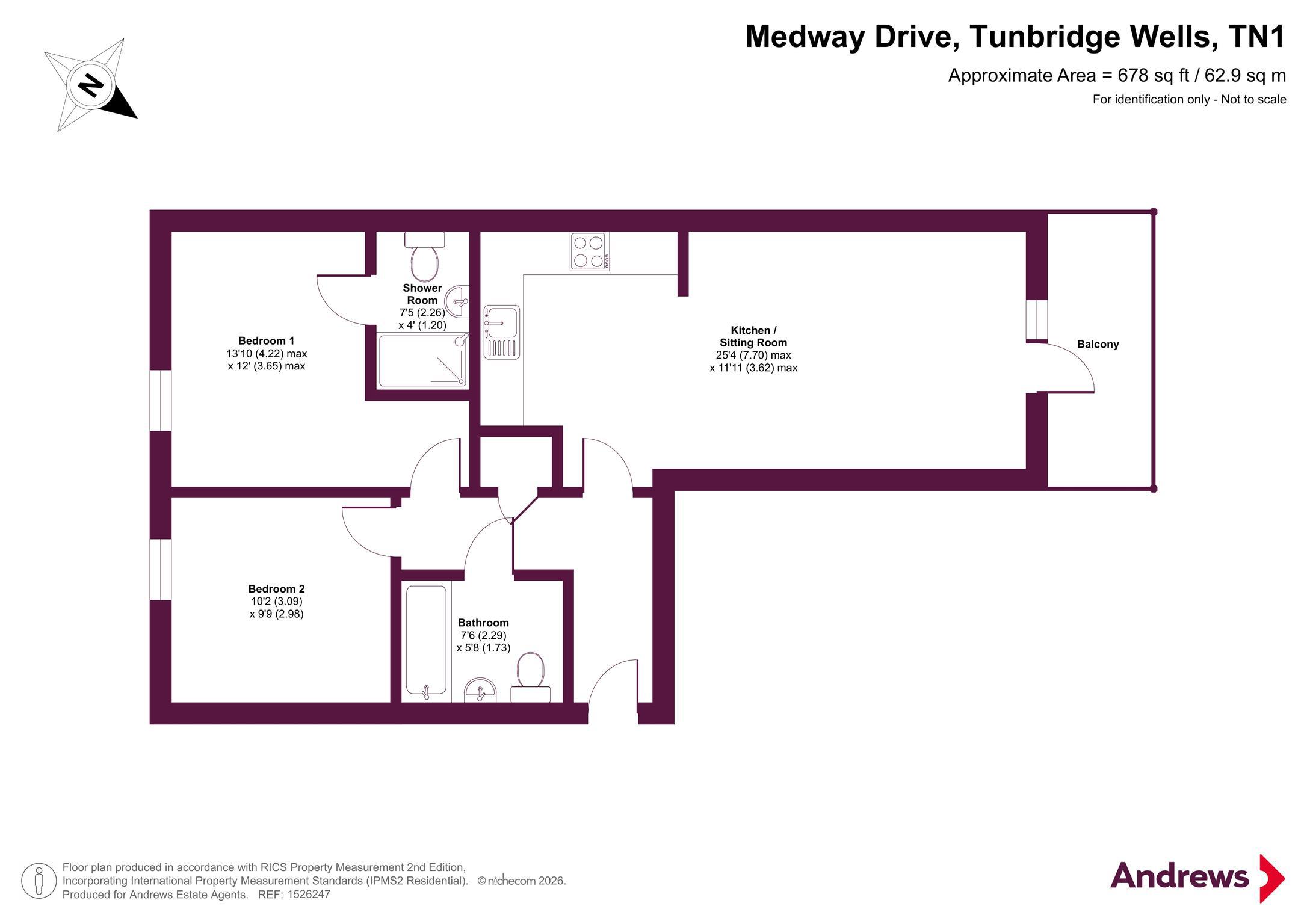 Lake Court, Tunbridge Wells floorplan