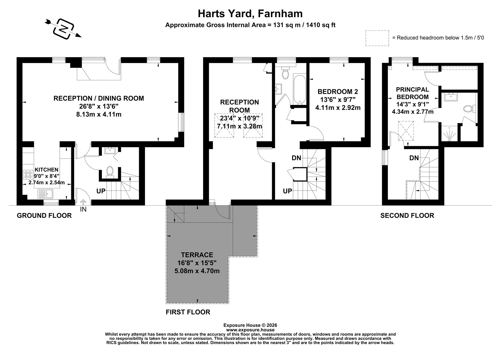 5 Harts Yard,, Harts Yard, Farnham floorplan