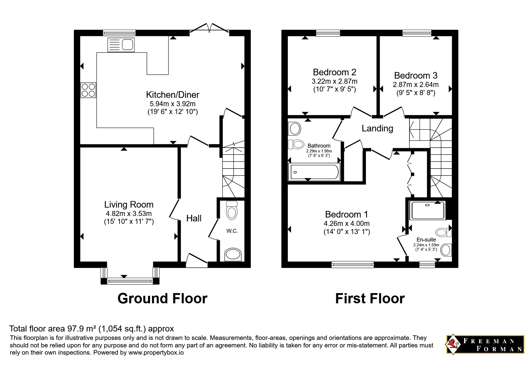 17, Hillbury Field, East Sussex floorplan