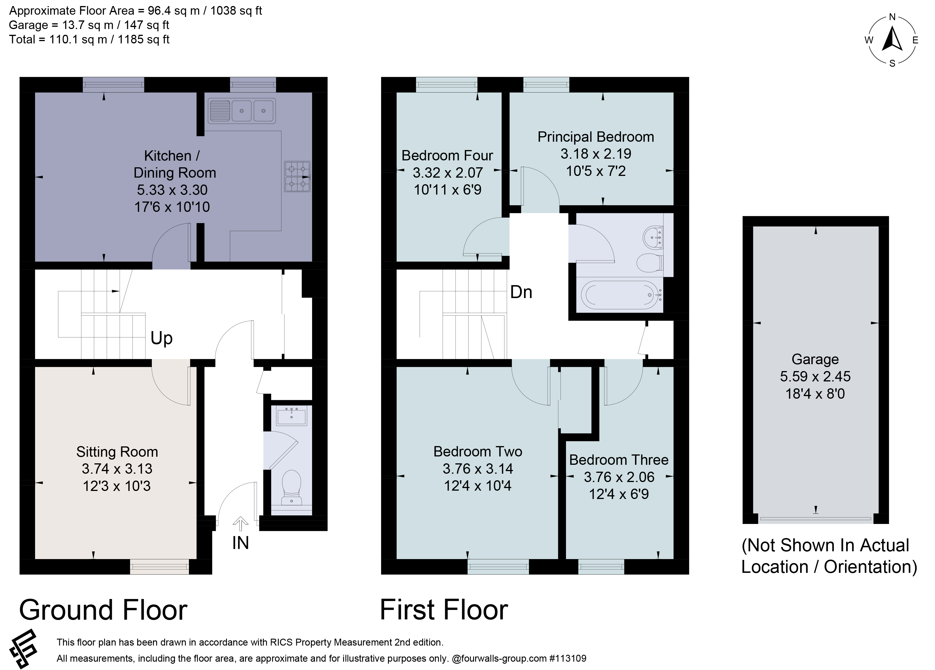 6, Arthur Garrard Close, Oxfordshire floorplan