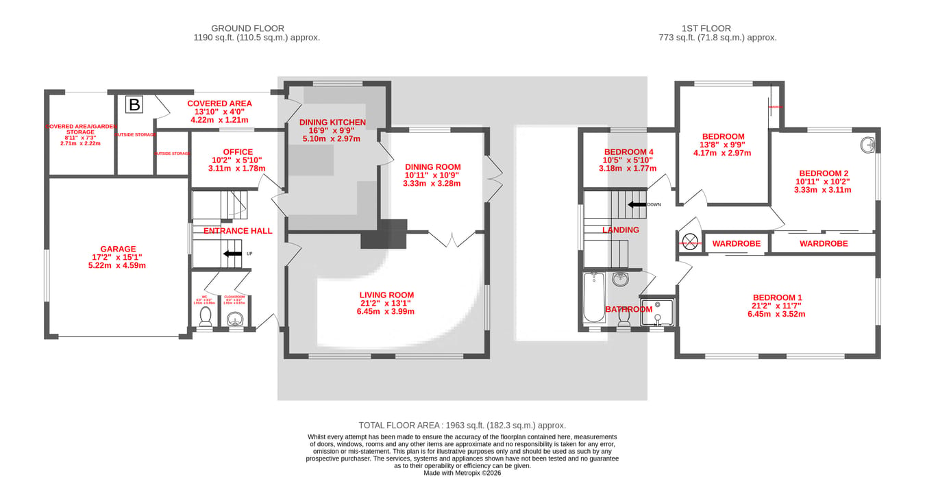22, Fern Hill Road, Shipley floorplan