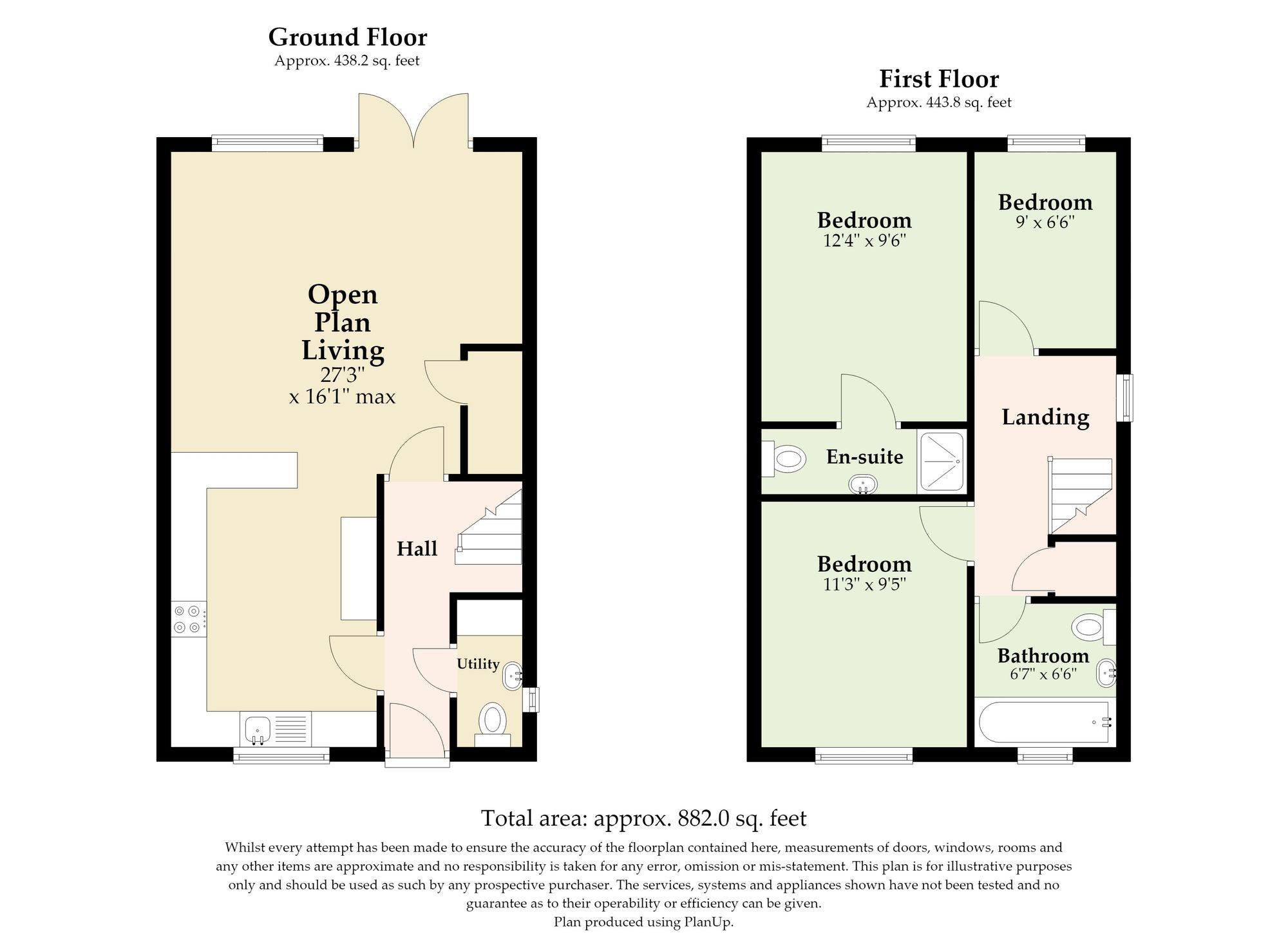 2 Highland Cottages Church Road, Stowmarket floorplan