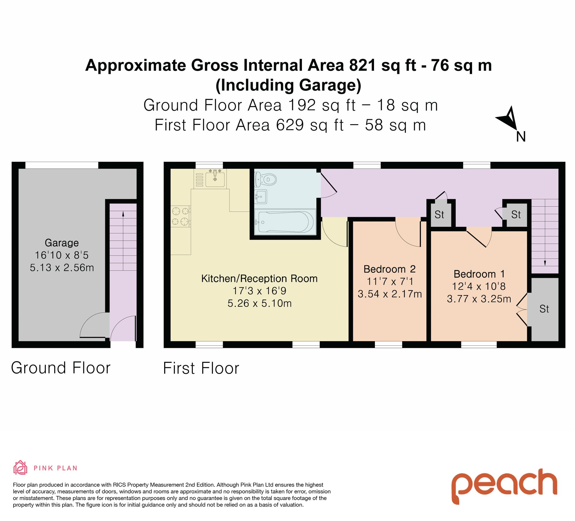 19 Elgar Close, Swindon floorplan