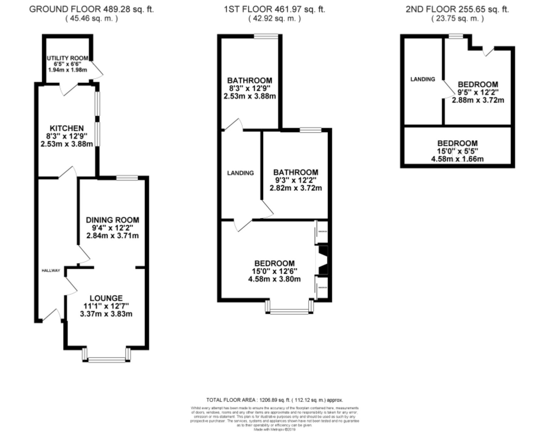 3 Bedrooms Terraced house for sale in Northcote Road, Rochester ME2
