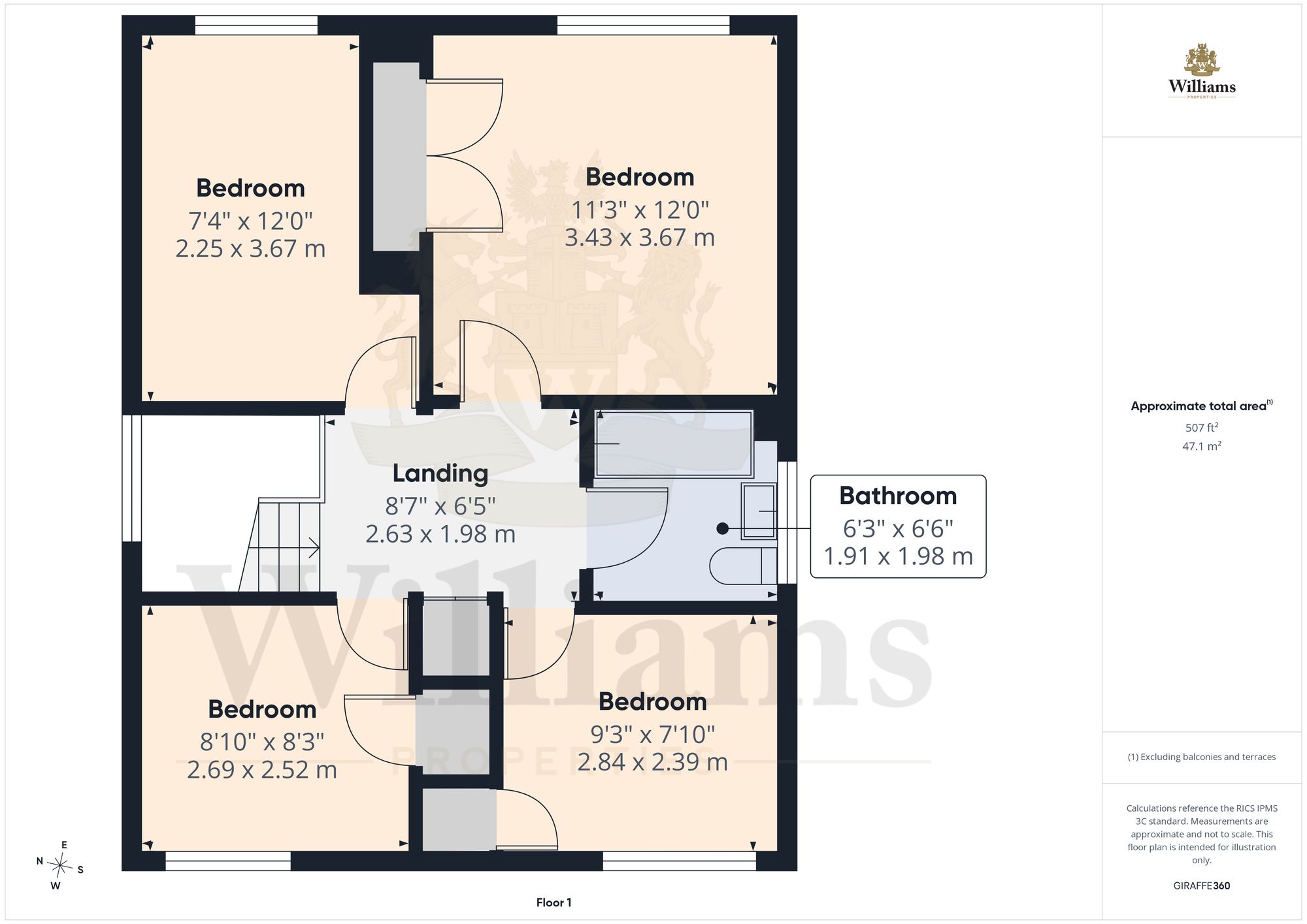 41 Golders Close, Aylesbury floorplan