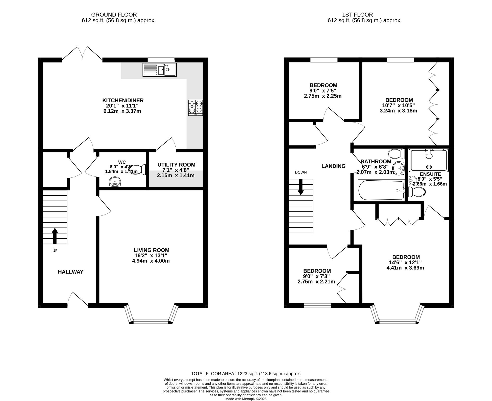 56 Broadleaf Way, Newport floorplan