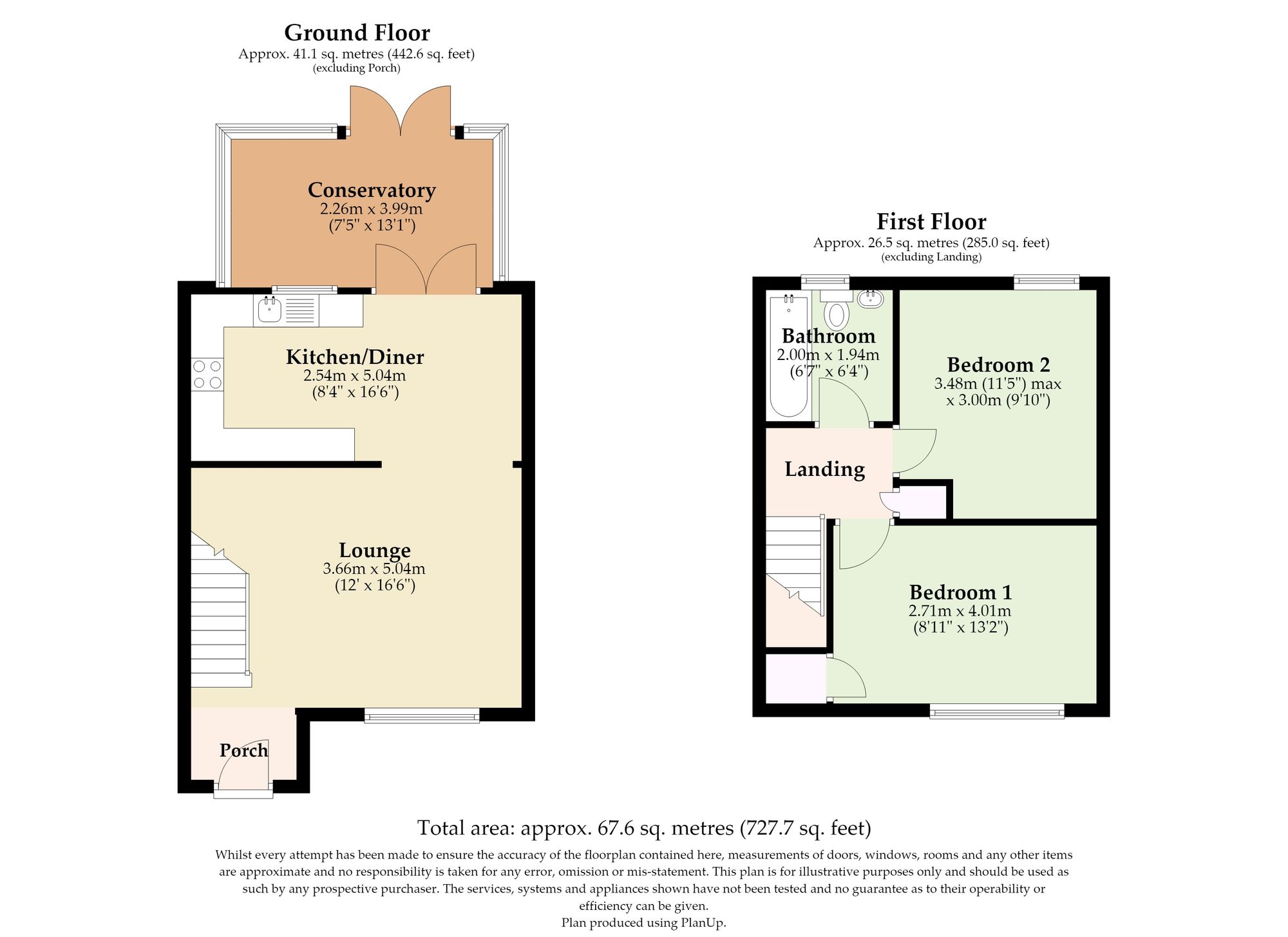 54 Orchard Close, Dereham floorplan