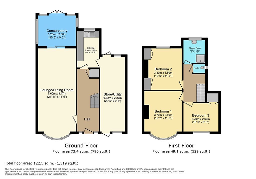 246, Walsall Road, Birmingham floorplan