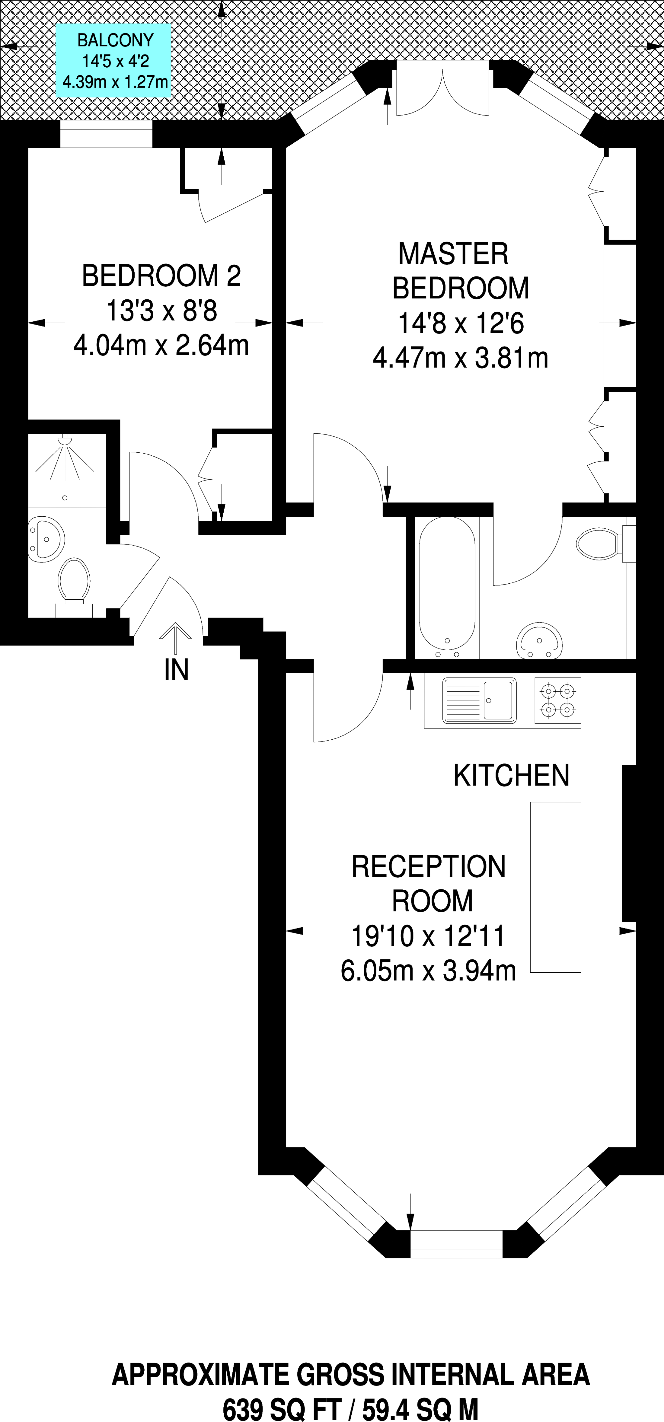 2 Bedrooms Flat to rent in Philbeach Gardens, Earls Court SW5