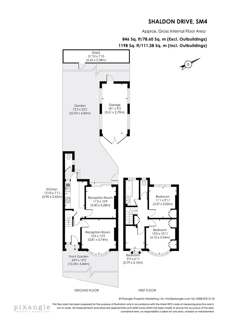 58, Shaldon Drive, Morden floorplan