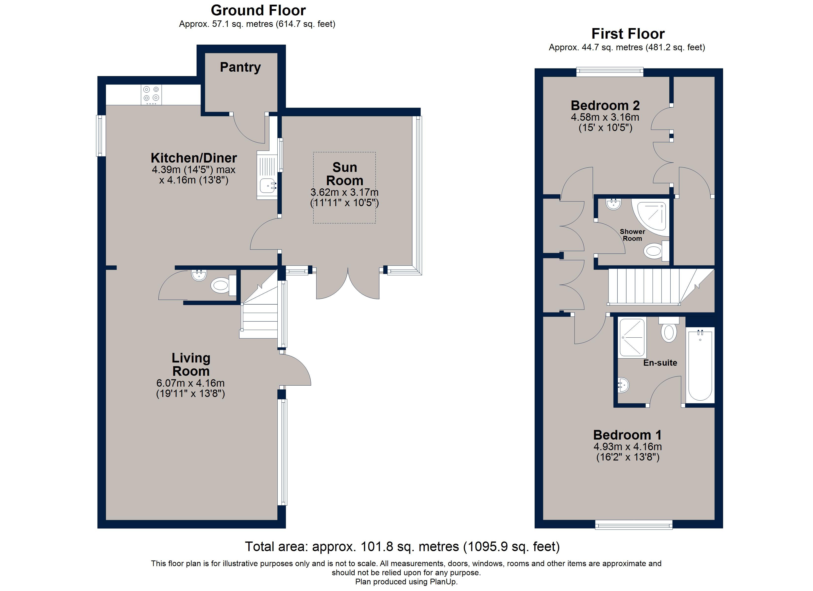 Thorpeleigh Cottage, Thorpe Waterville, Northamptonshire floorplan