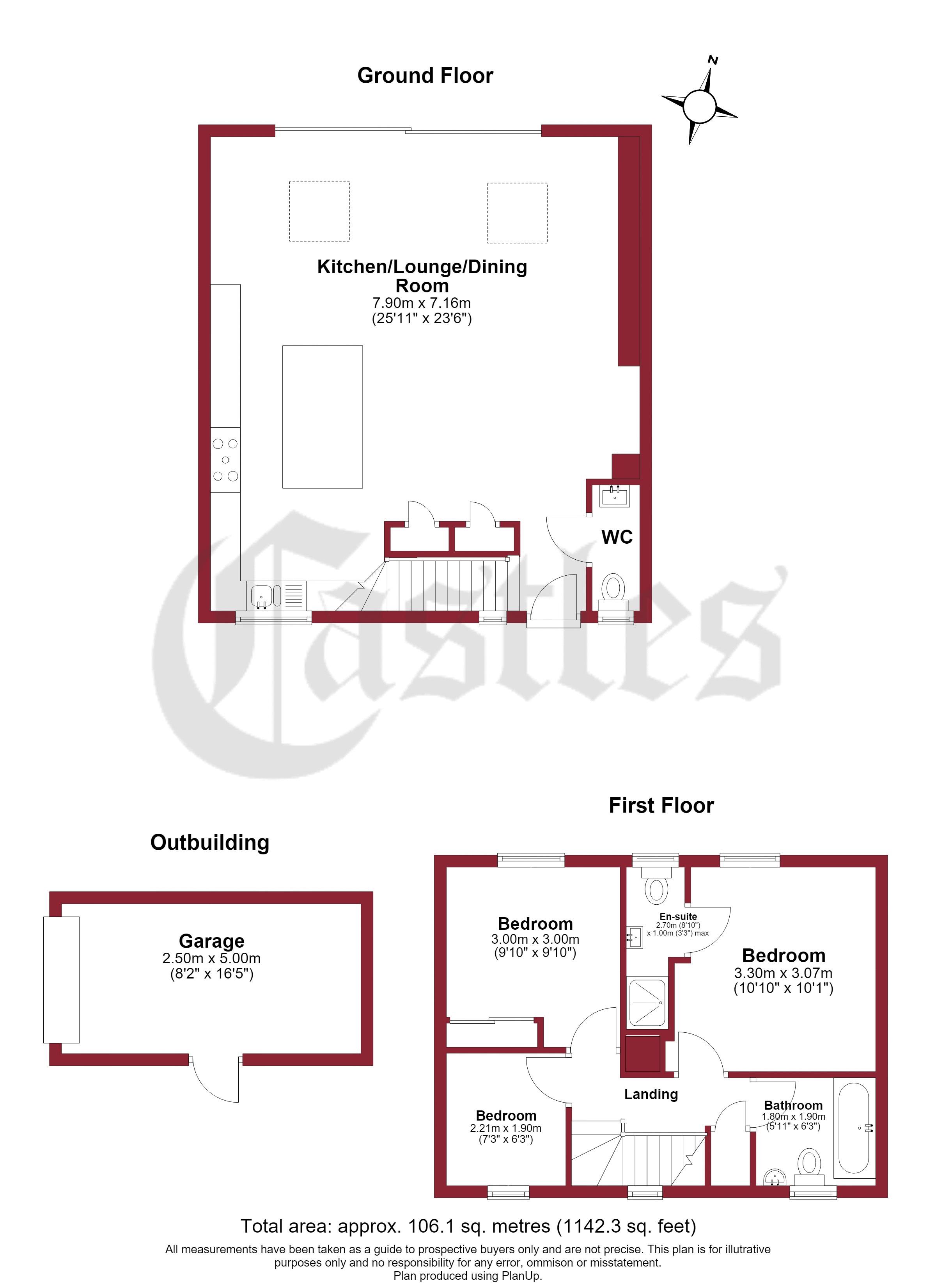 21, Deer Park Way, Waltham Abbey floorplan