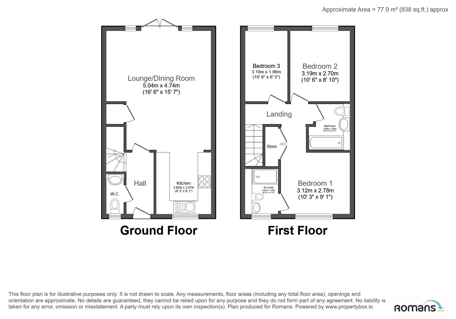 24, Woolhampton Drive, Basingstoke floorplan
