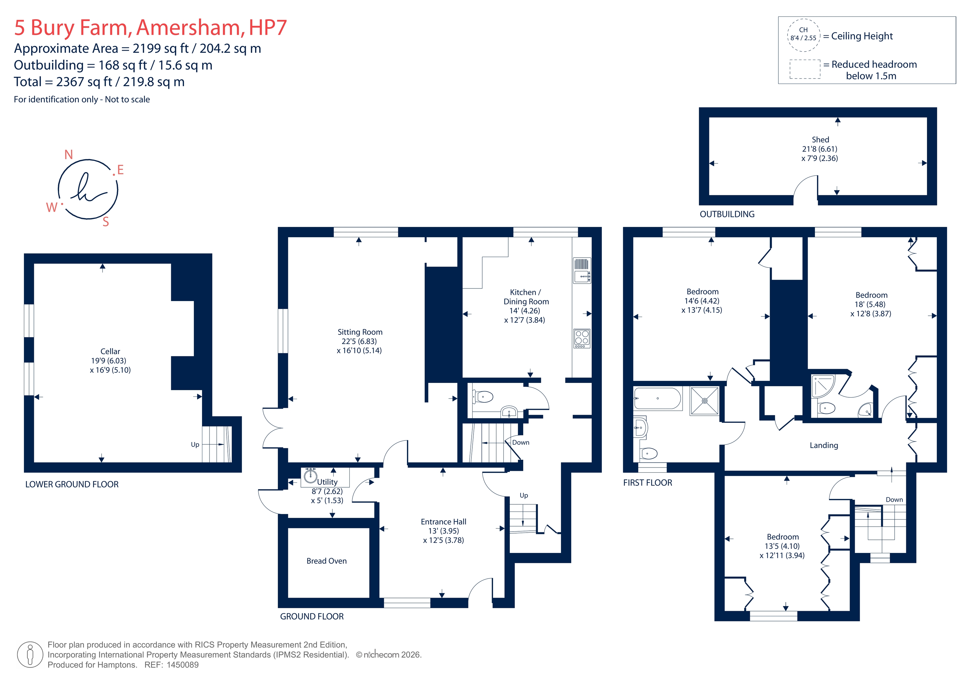 5, Bury Farm, Amersham floorplan
