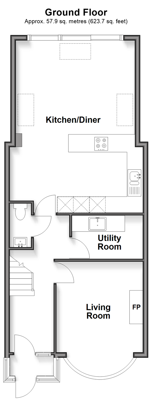 Aldermoor Road, London floorplan