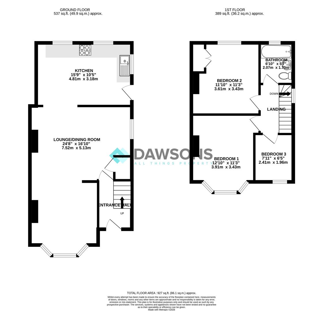 1224, Carmarthen Road, Swansea floorplan