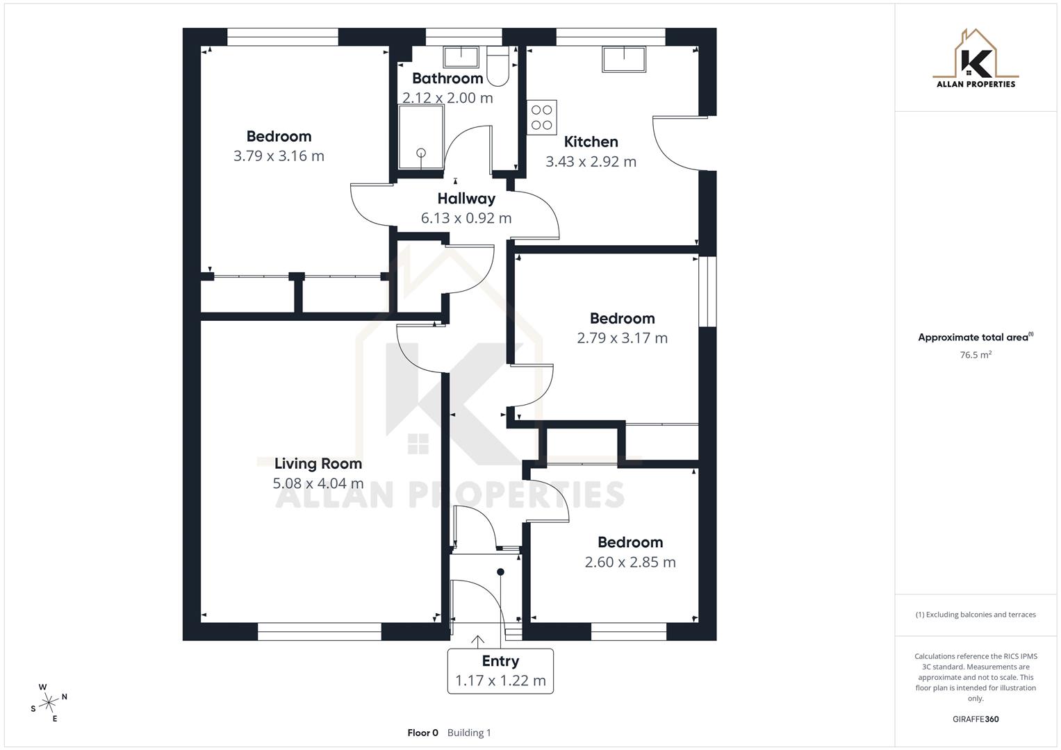 Marcella, 31 Rope Walk, Kirkwall floorplan