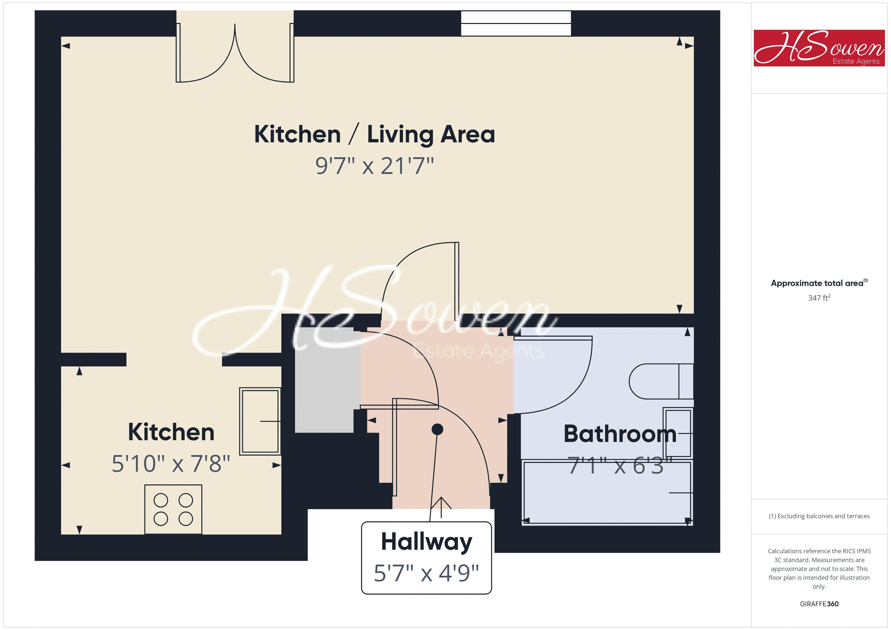 Flat 2 Fleet Court, Fleet Street, Torquay floorplan