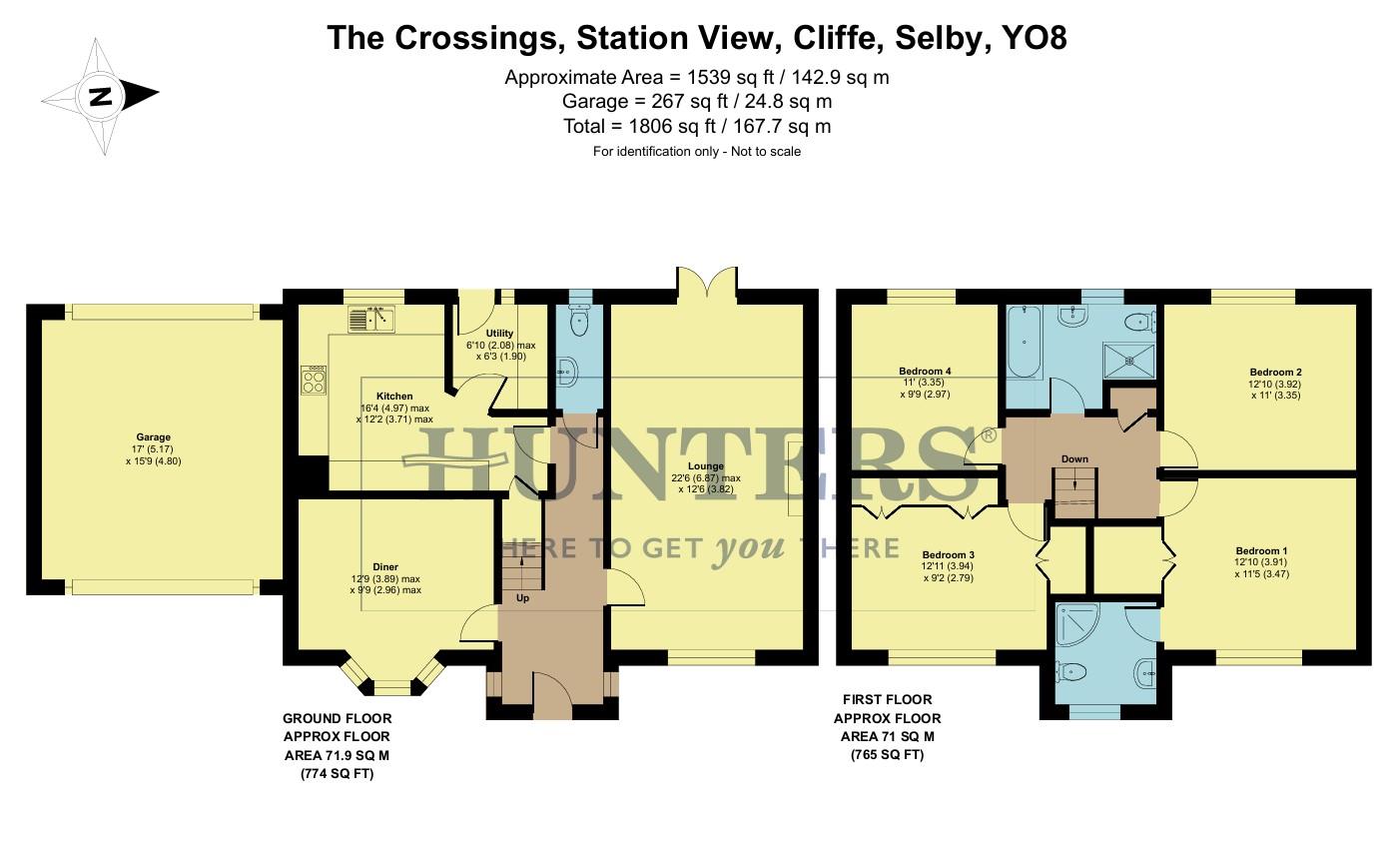 The Crossings, Station View, Selby floorplan