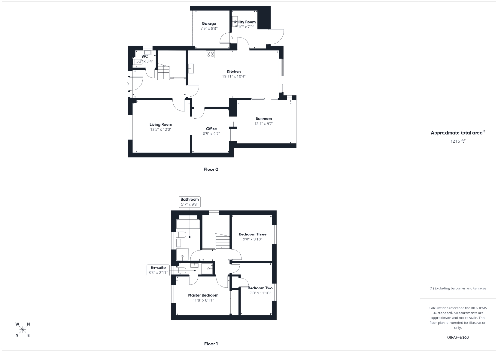 105, Woodward Close, Wokingham floorplan