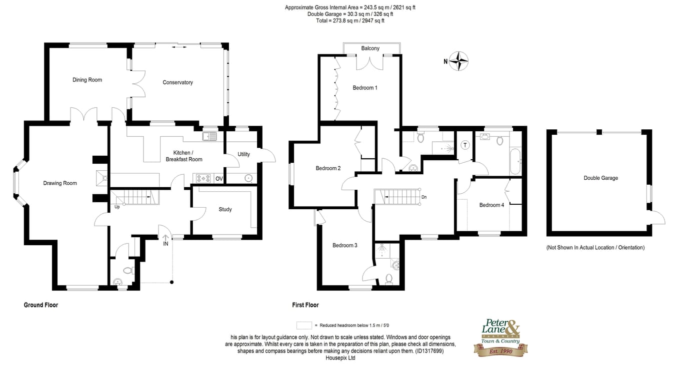 The Gables, High Street, Huntingdon floorplan