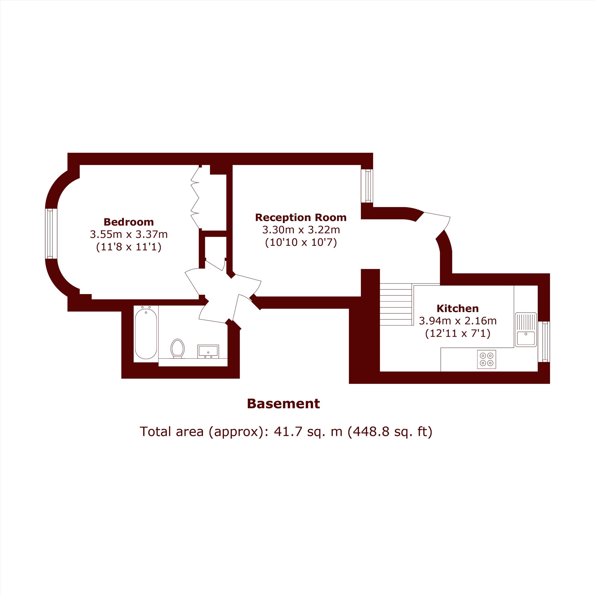 Flat 2, Billing Spring House, 529-531, Fulham Road, London floorplan