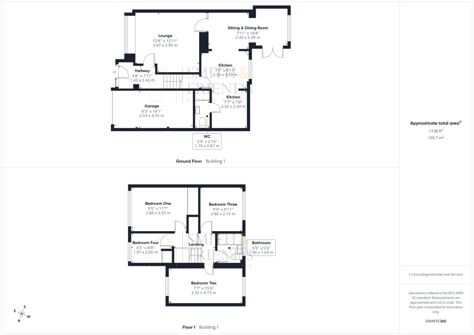 41, Felixstowe Close, Hartlepool floorplan