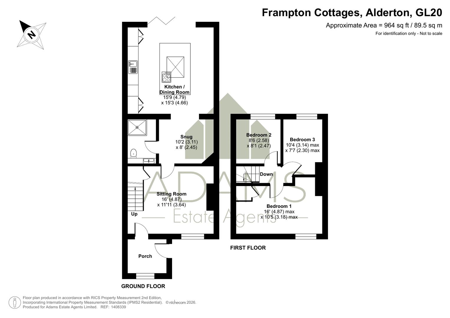 6, Frampton Cottages, Tewkesbury floorplan