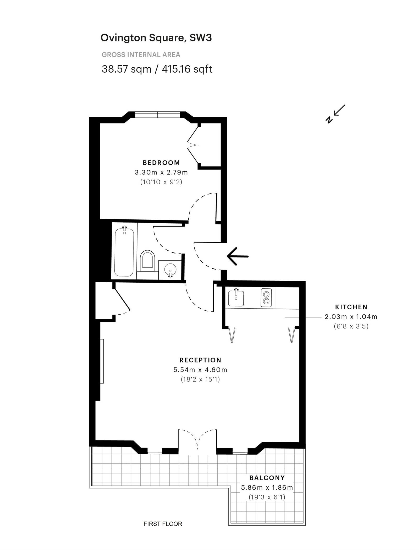 OVINGTON SQUARE, London floorplan