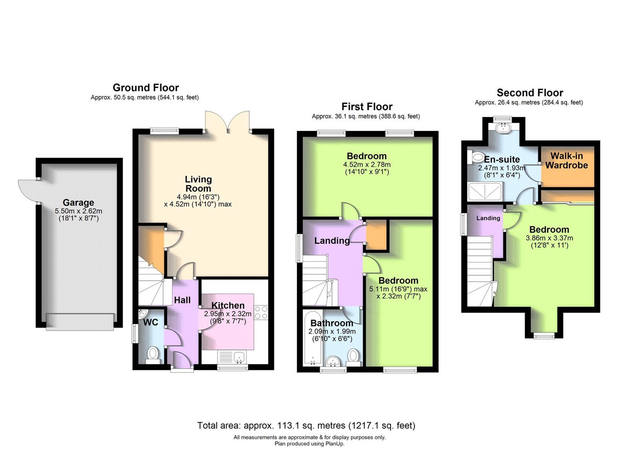 55, Pooler Close, Telford floorplan