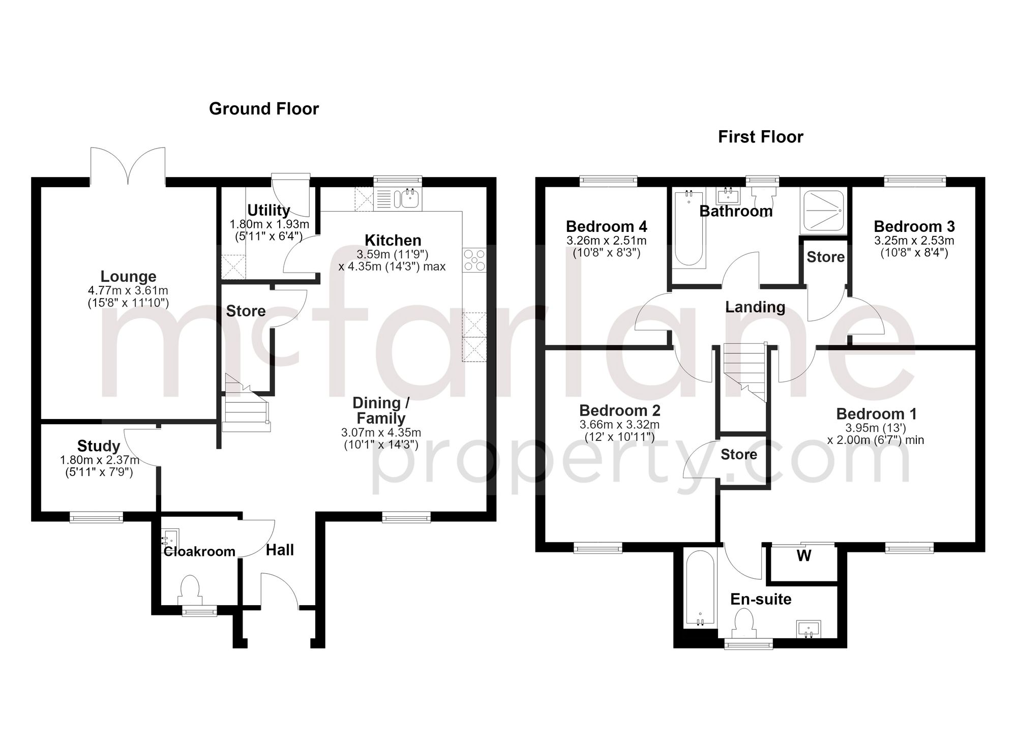 49, Station Road, Purton floorplan