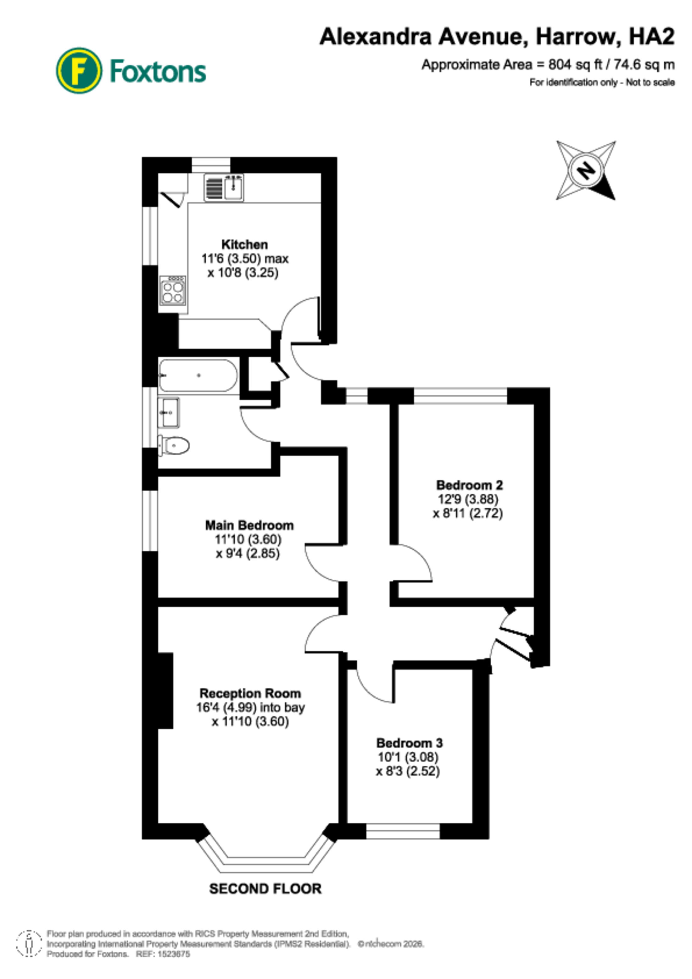 Alexandra Avenue, Harrow floorplan
