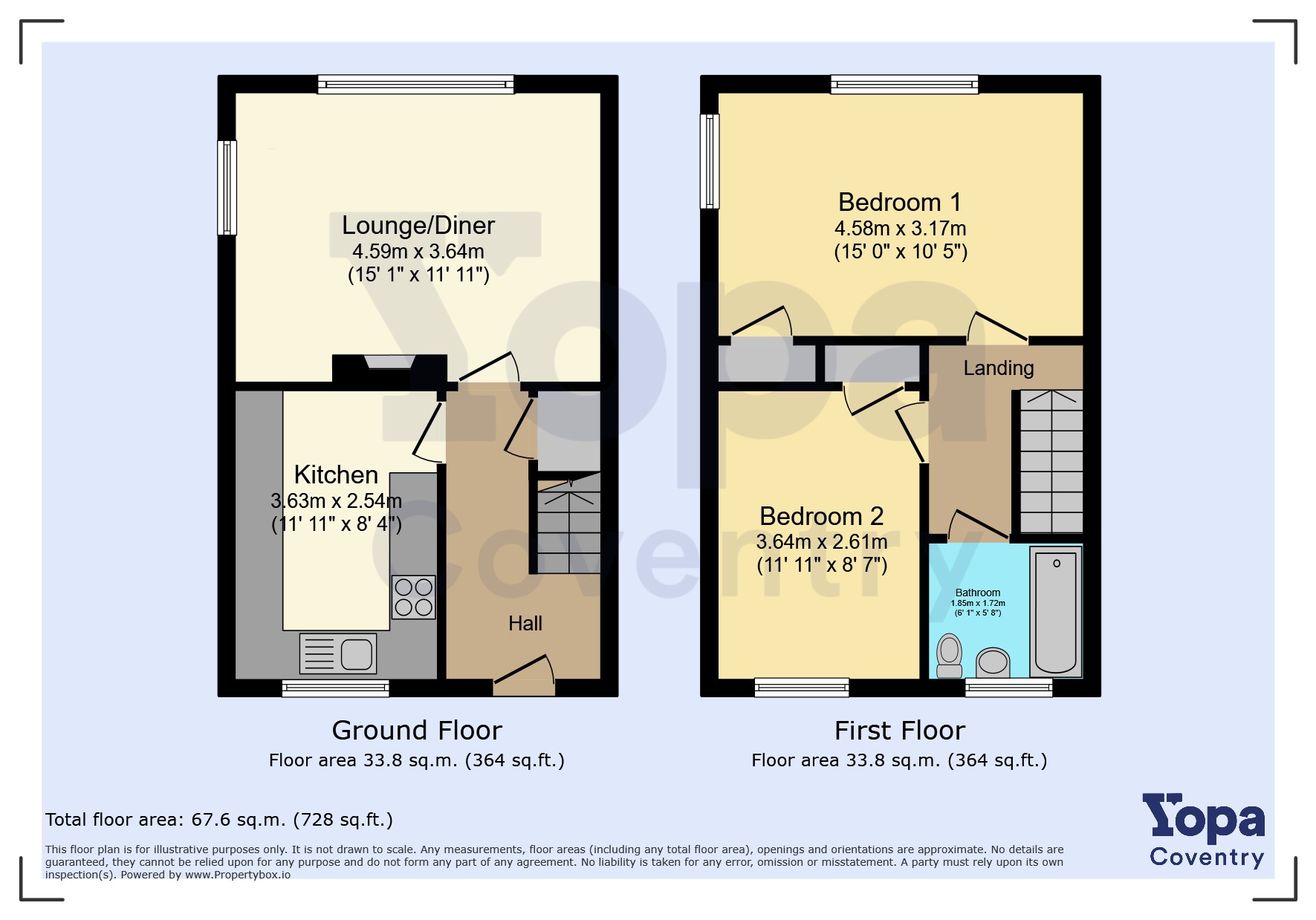 152, Birmingham Road, Coventry floorplan