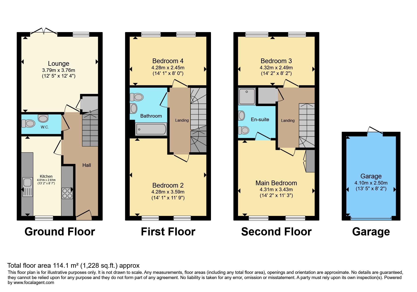 4, Sheep Way, Milton Keynes floorplan