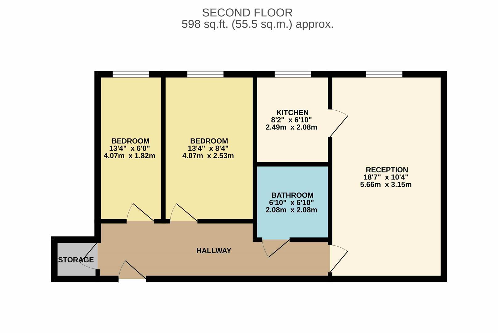 18, Beken Court, Watford floorplan