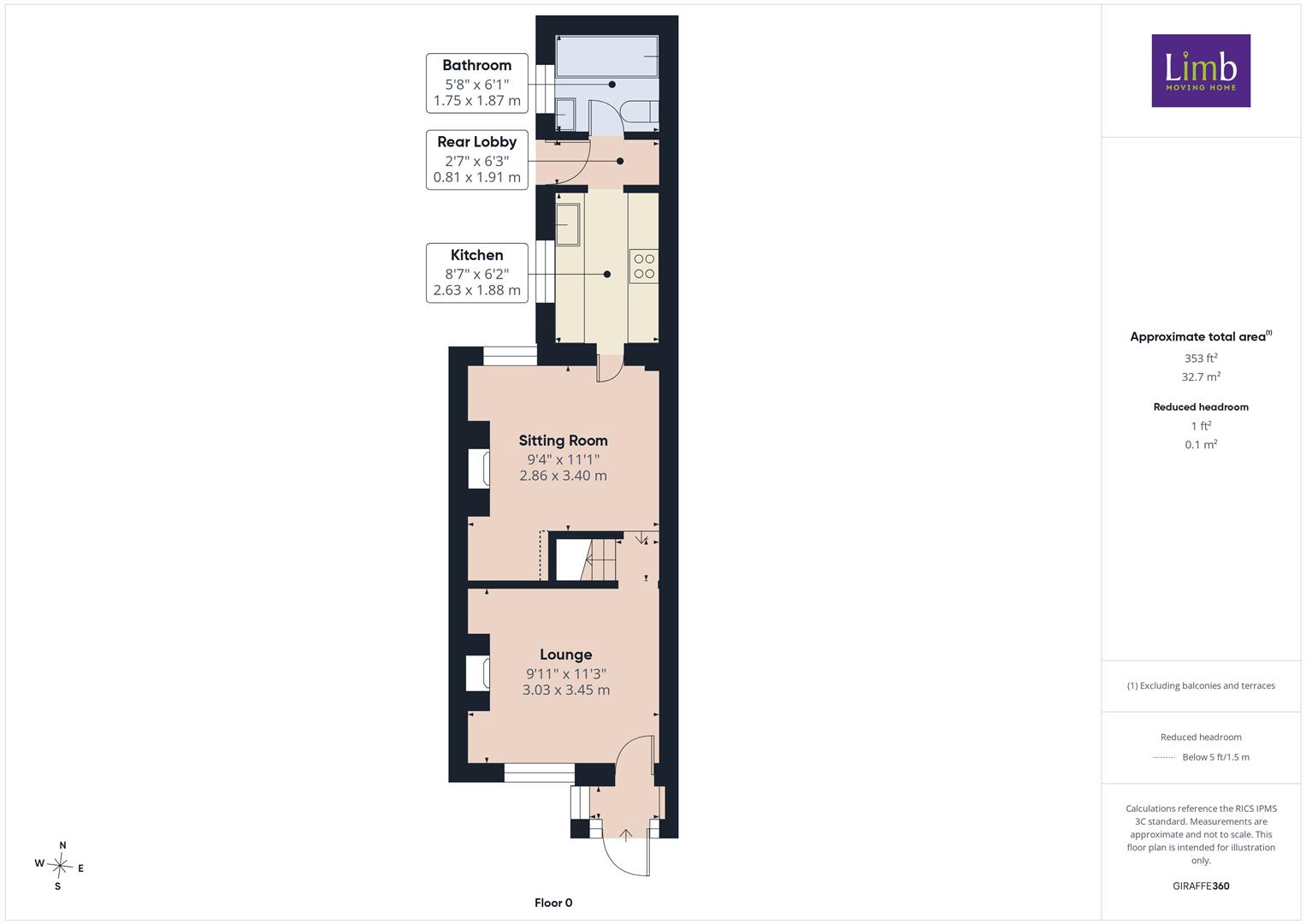 5, Pearts Arch, First Lane, Hessle floorplan