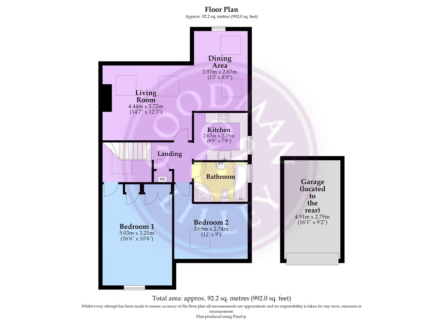 SFF, 9, Henleaze Road, Henleaze floorplan
