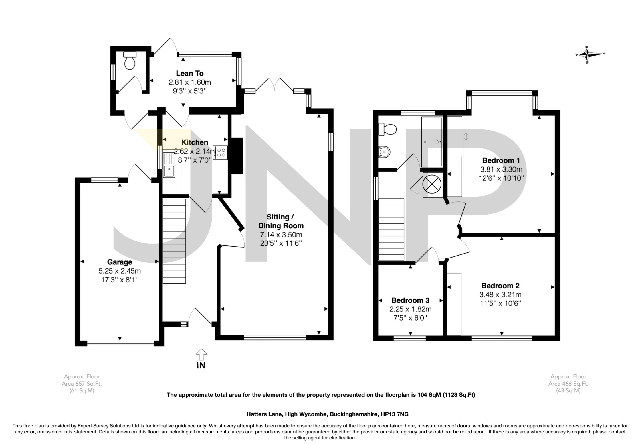 Hatters Lane, High HP13, 3 bedroom detached house for sale