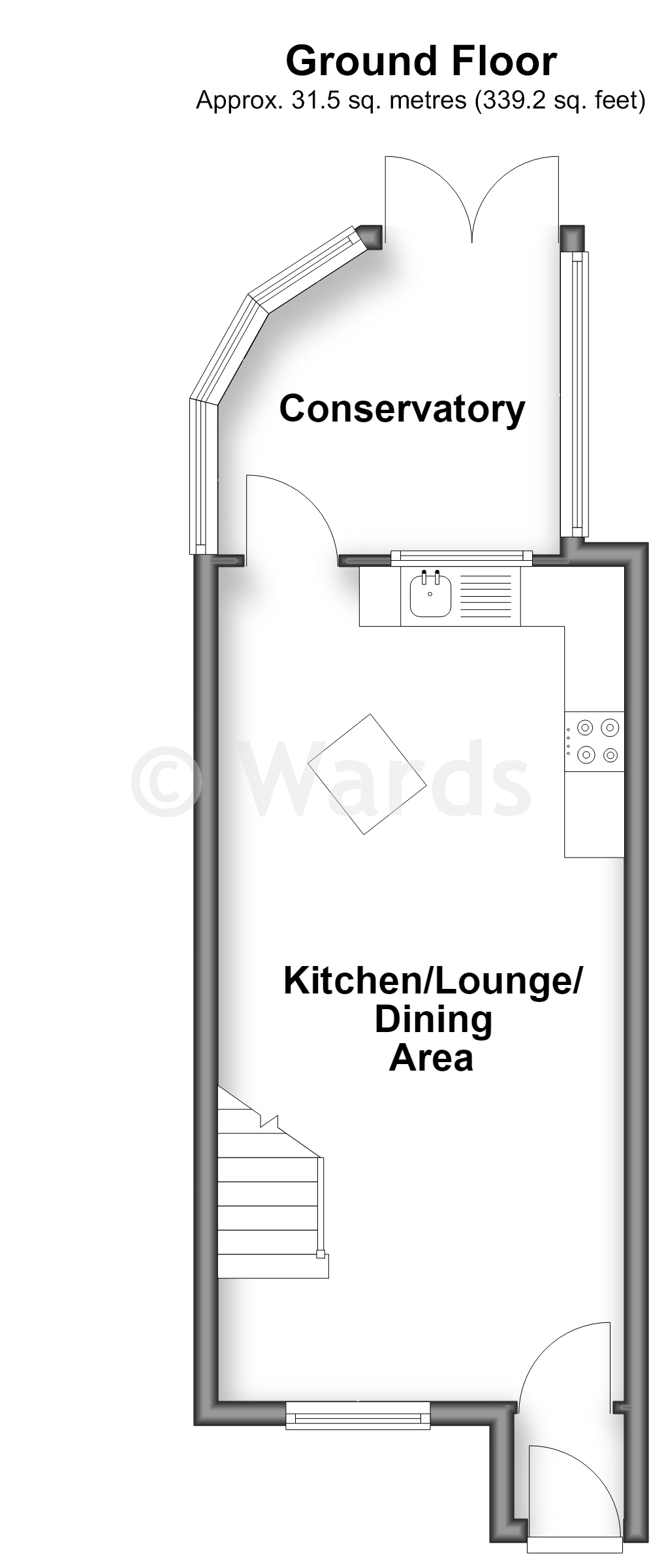 30, The Briars, Sevenoaks floorplan