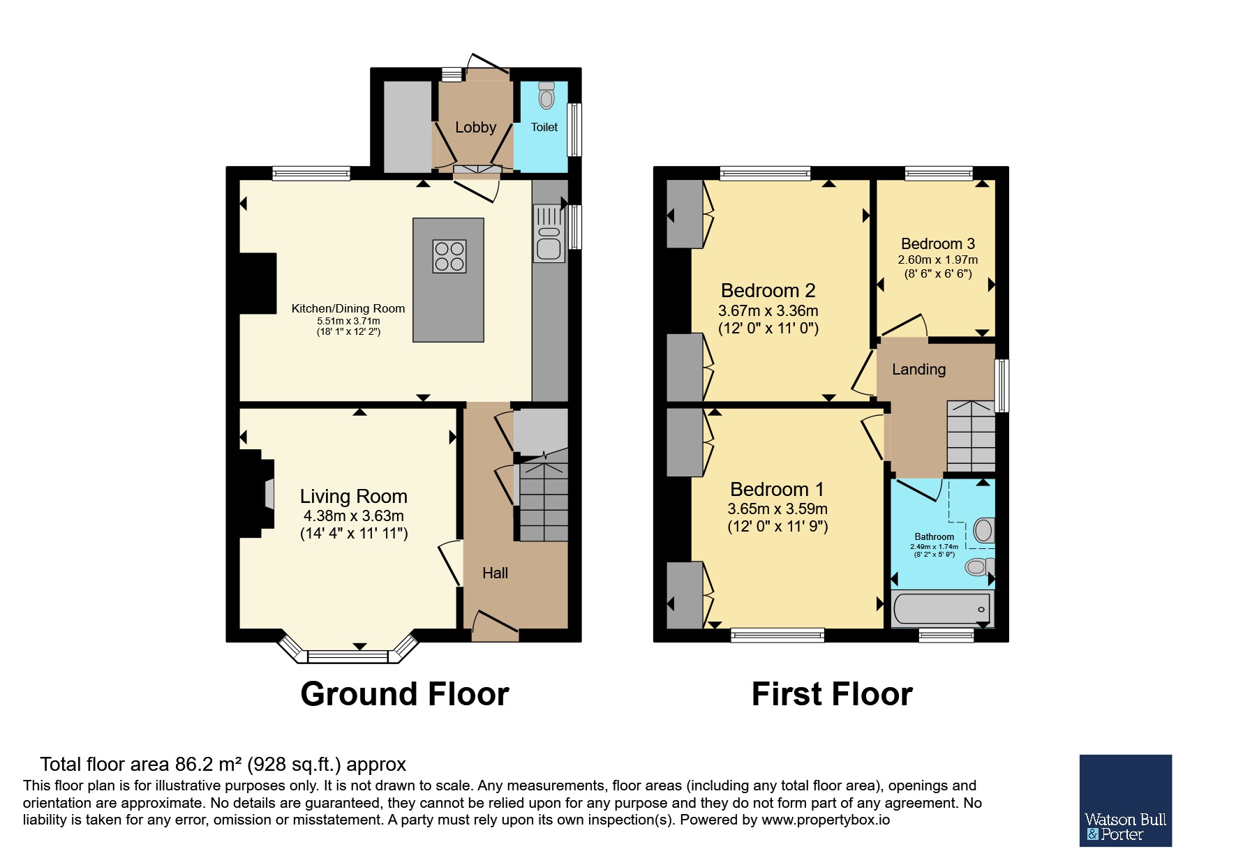 63, Grange Road, Isle of Wight floorplan