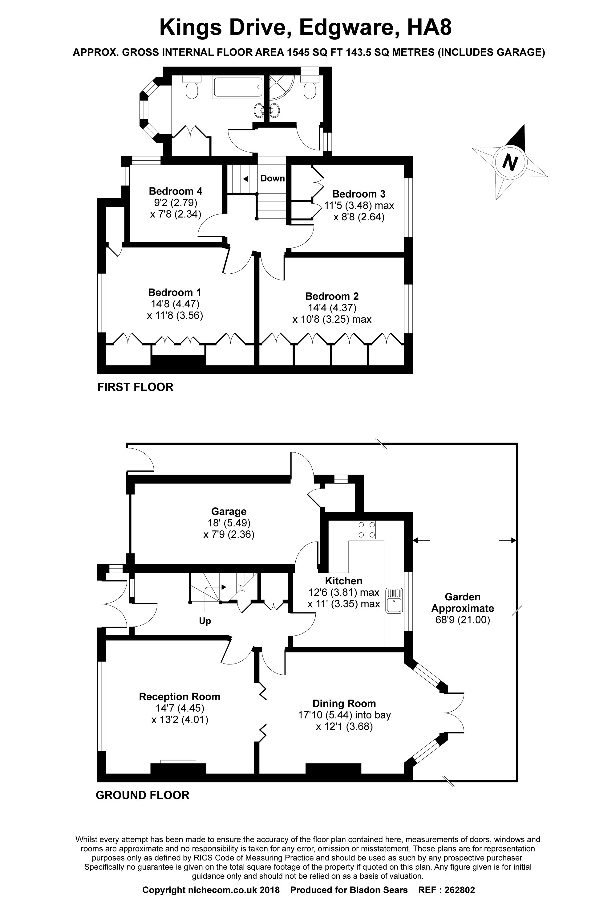 Kings Drive, Edgware HA8, 4 bedroom semidetached house for sale