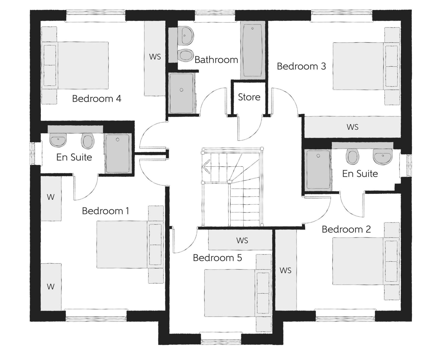 The Watchmaker - Plot 11, Braunston Road, Oakham floorplan