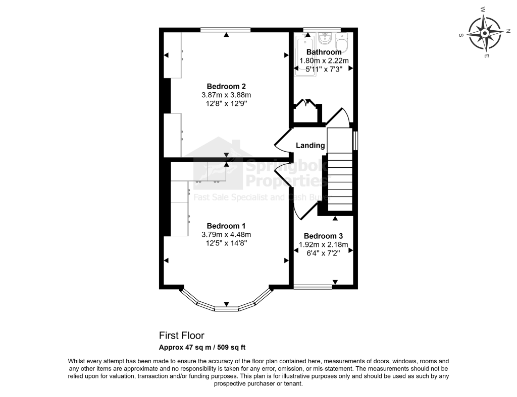 29, Bank Avenue, Sutton-in-Ashfield floorplan