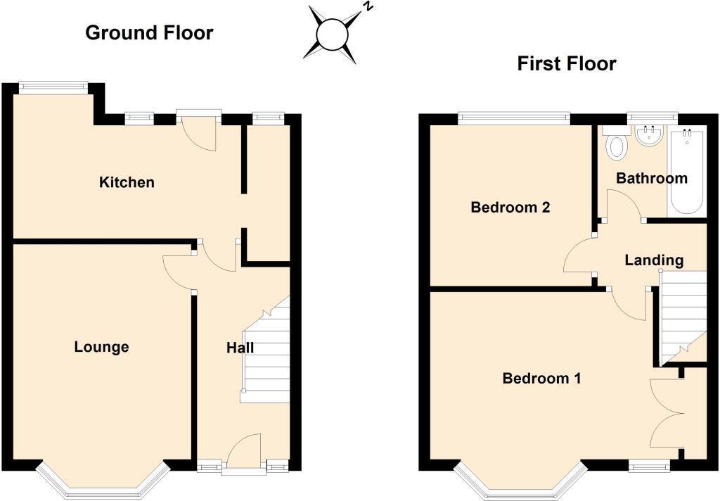 80, Donnington Avenue, Coventry floorplan