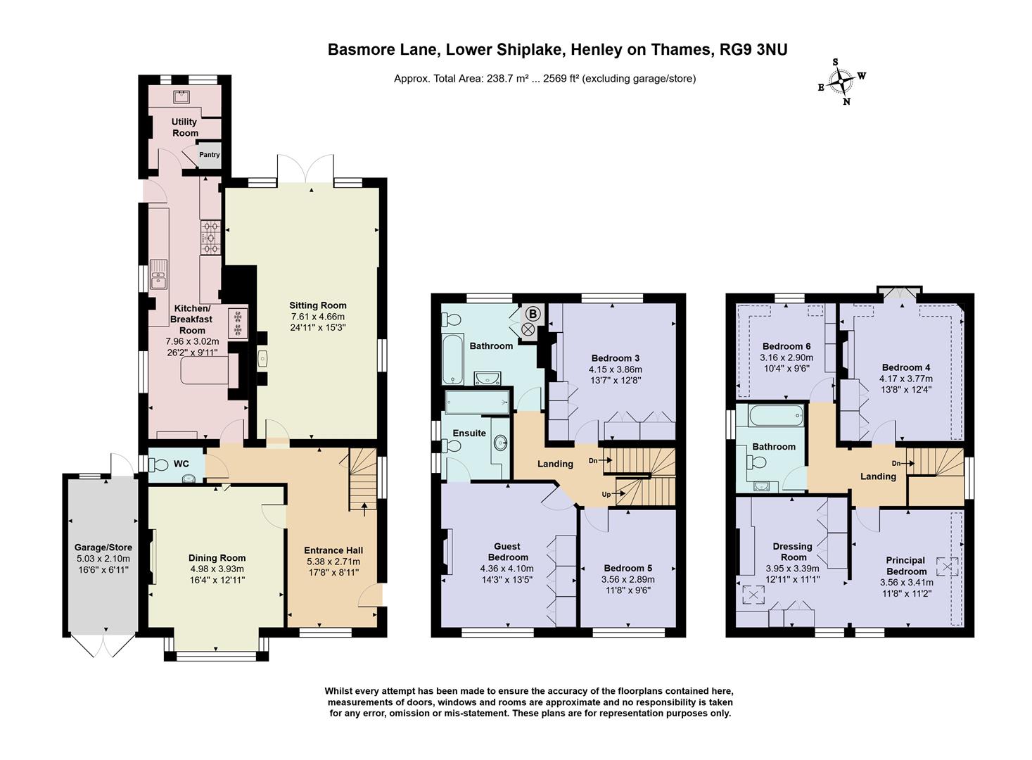 Riverside, Basmore Lane, Henley-on-Thames floorplan