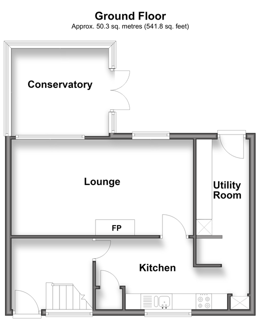 Hunston Close Woodingdean, Brighton floorplan