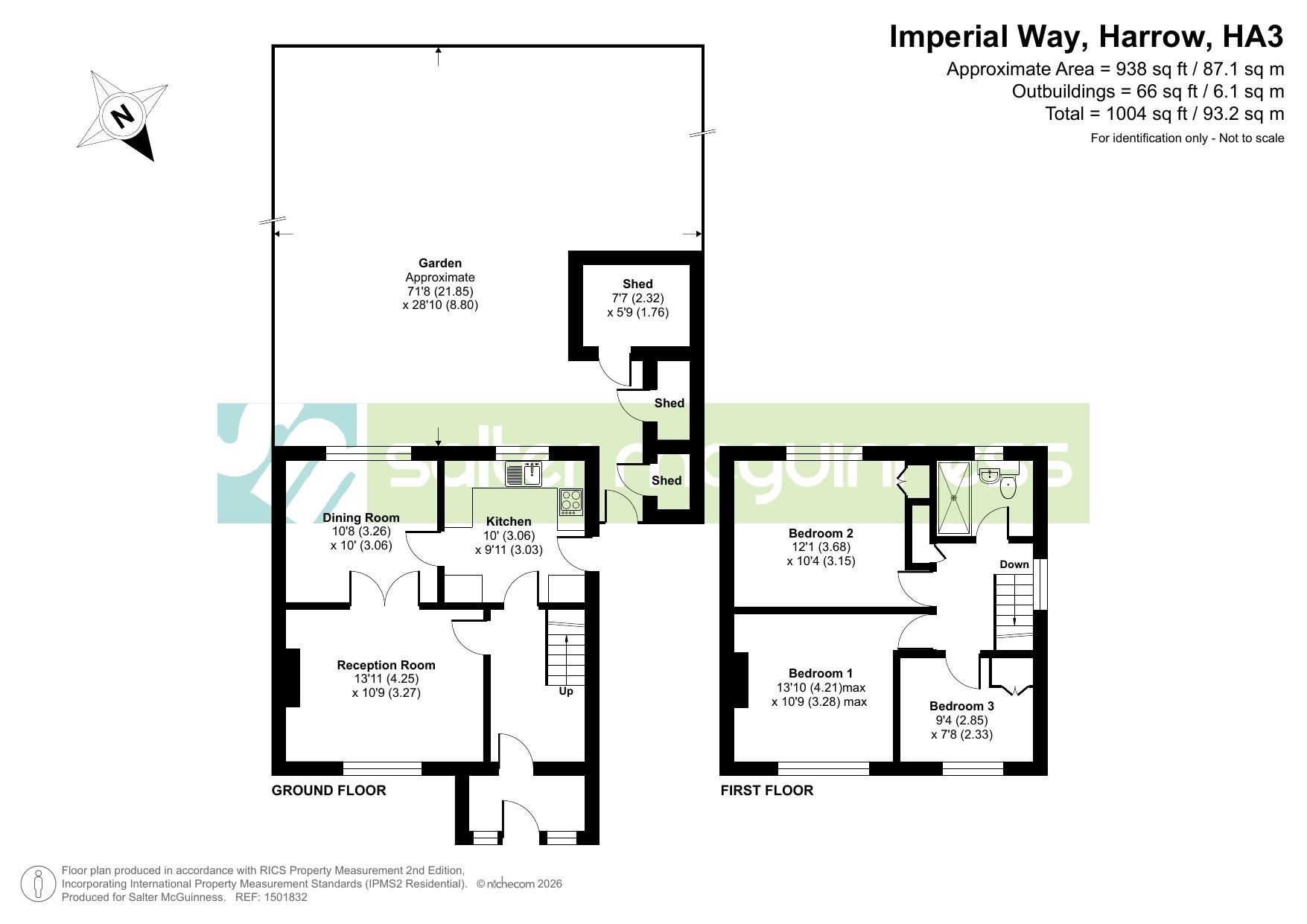 15, Imperial Way, Kenton floorplan