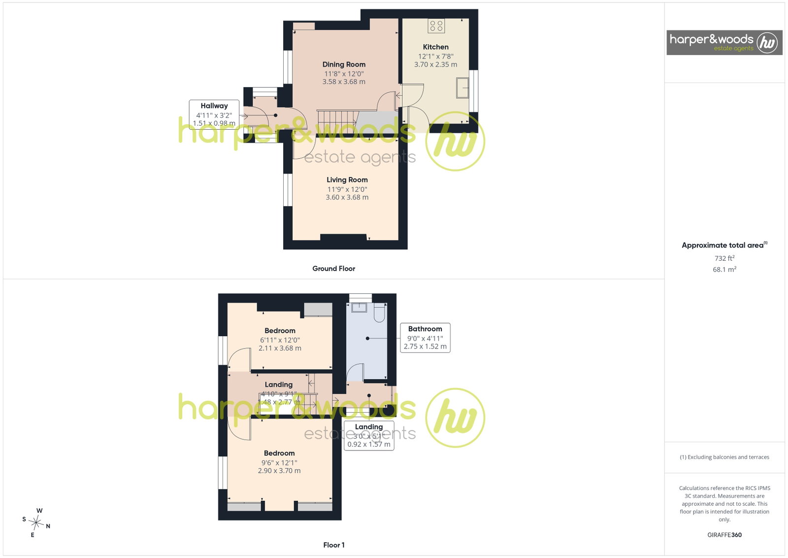 126, Pensby Road, Heswall floorplan