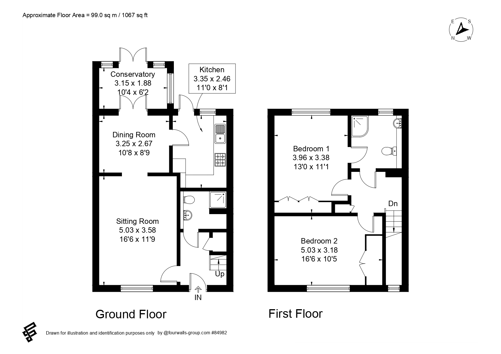 14, St. Peters Close, Andover floorplan