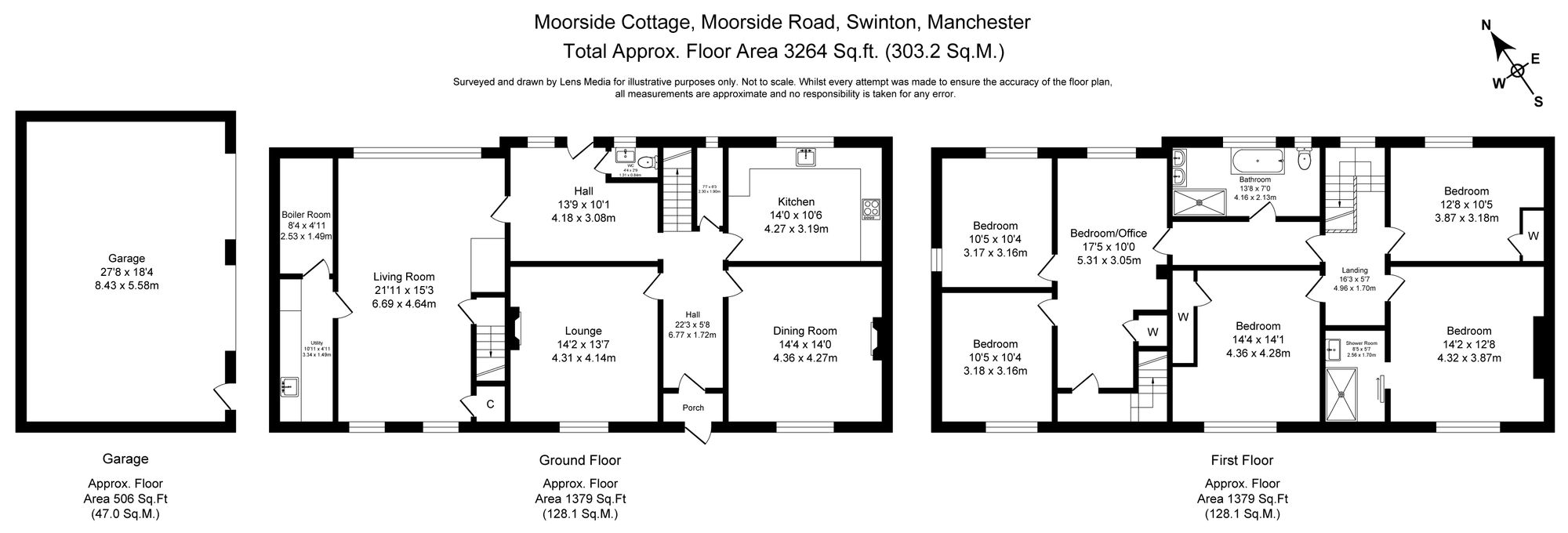 6, Moorside Road, Manchester floorplan